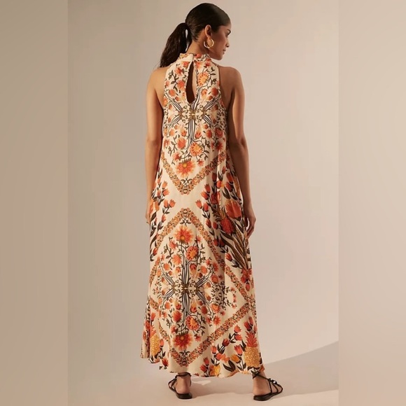 Farm Rio x Anthro Halter Maxi Dress - Picture 2 of 9